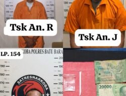 Satresnarkoba Polres Batu Bara Ungkap Tiga Kasus Pengedar  Sabu, Tiga Penjual Diamankan .