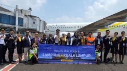 Transnusa Resmikan Penerbangan Perdana Jakarta-Lampung dan Lampung-Kuala Lumpur
