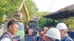 Dinas SDAMBMK Percepat Pemasangan U-Ditch di Medan Selayang dan Medan Baru