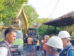 Dinas SDAMBMK Percepat Pemasangan U-Ditch di Medan Selayang dan Medan Baru