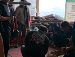 Delapan Diamankan Dalam Aksi Penggerebekan Sarang Narkoba di Kabanjahe