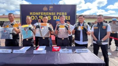 Pelaku Perampokan Dokter di Sidikalang Berhasil Dibekuk Polres Dairi