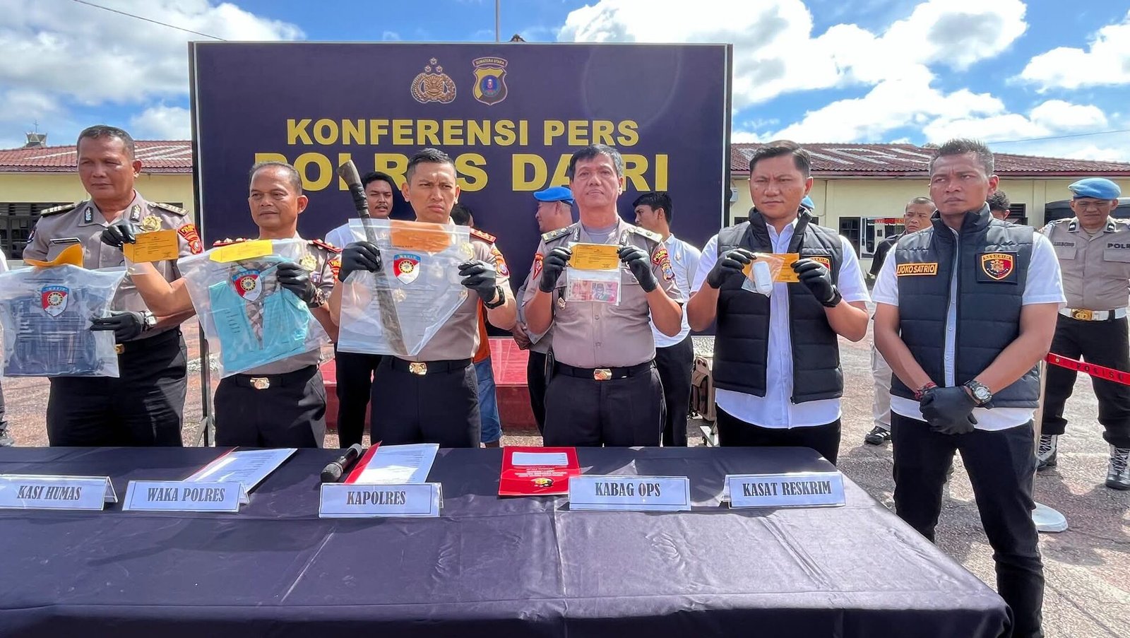 Pelaku Perampokan Dokter di Sidikalang Berhasil Dibekuk Polres Dairi